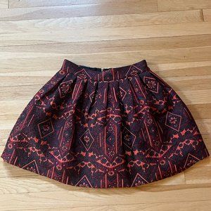 Alice + Olivia Brocade Mini Skirt - Size 4